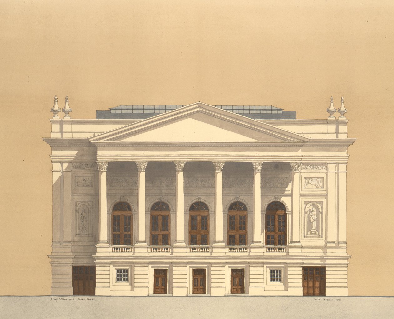 Royal Opera House, Covent Garden, Londra da Andras Kaldor
