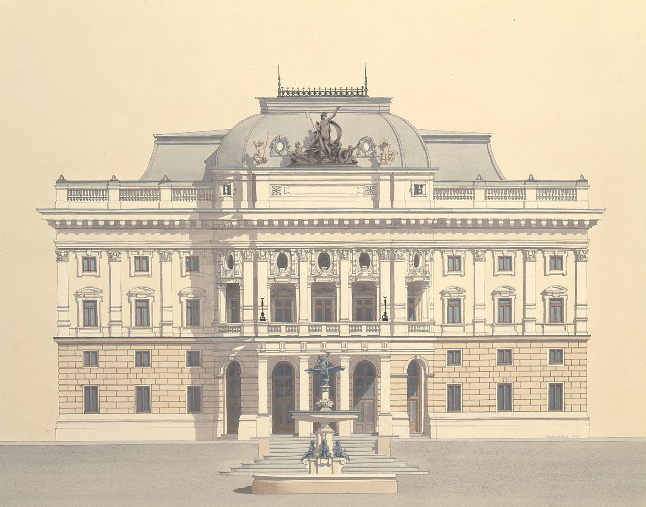 Teatro Nazionale Slovacco da Andras Kaldor