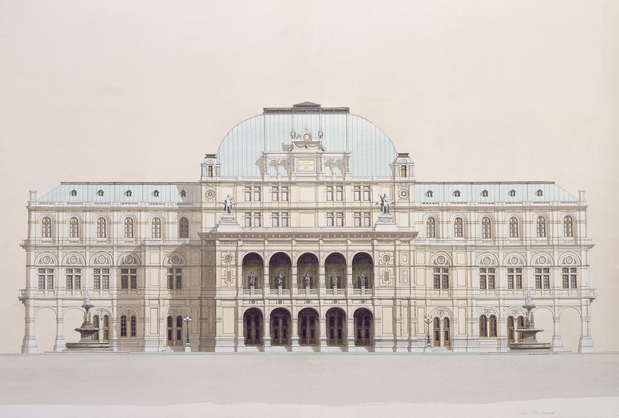 Opera di Stato di Vienna, Austria da Andras Kaldor