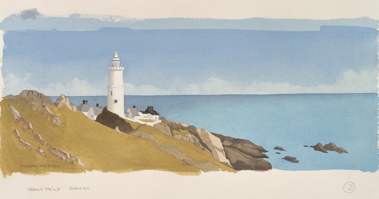 Faro di Start Point da Andras Kaldor