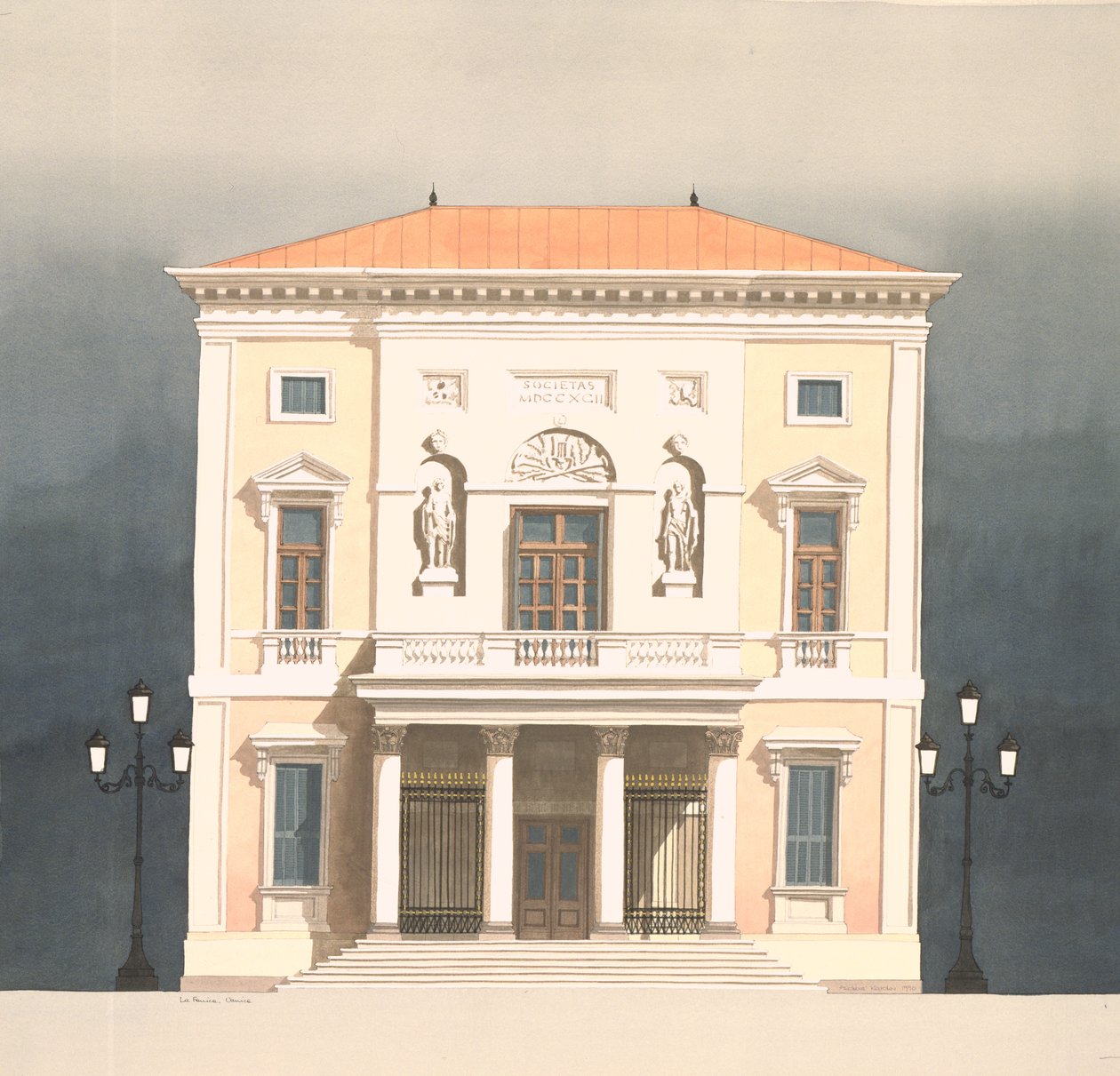 Teatro La Fenice, Venice, Italy da Andras Kaldor