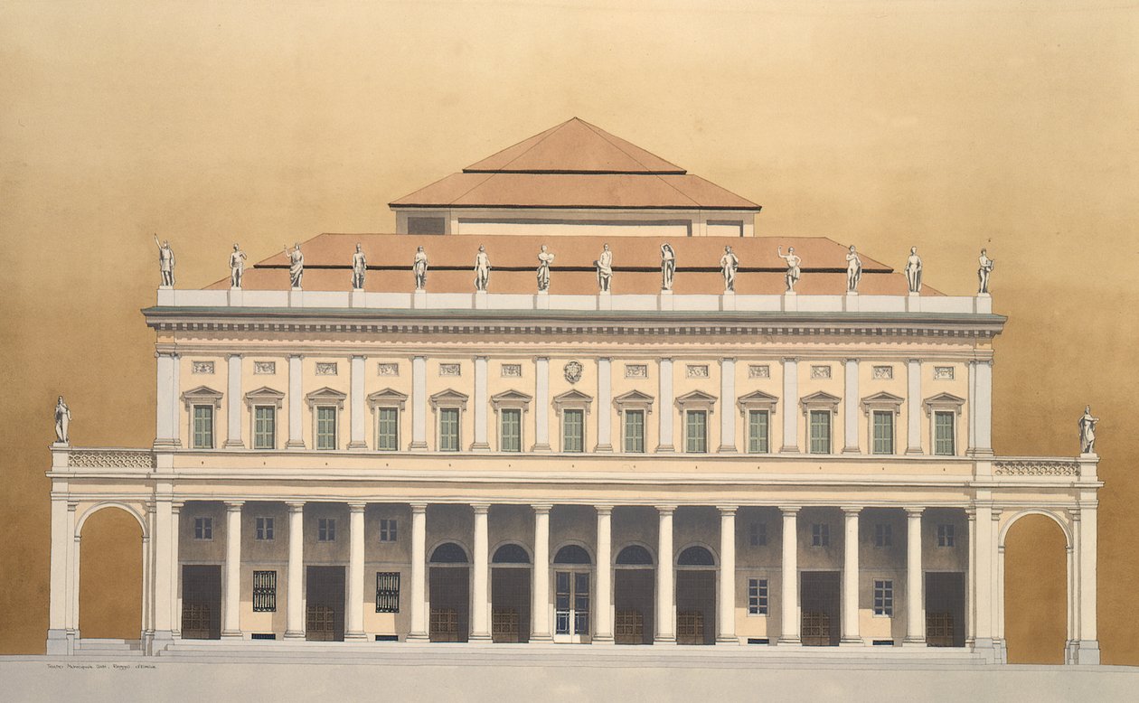 Teatro Municipale Valli, Reggio Emilia, Italy da Andras Kaldor