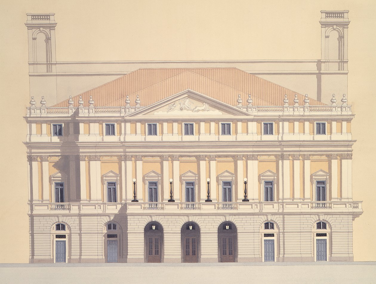 Teatro alla Scala, Milan, Italy da Andras Kaldor