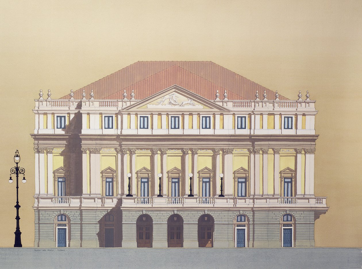 Teatro alla Scala, Milano, Italy da Andras Kaldor