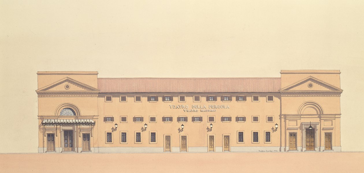 Teatro della Pergola, Teatro Massimo, Florence da Andras Kaldor