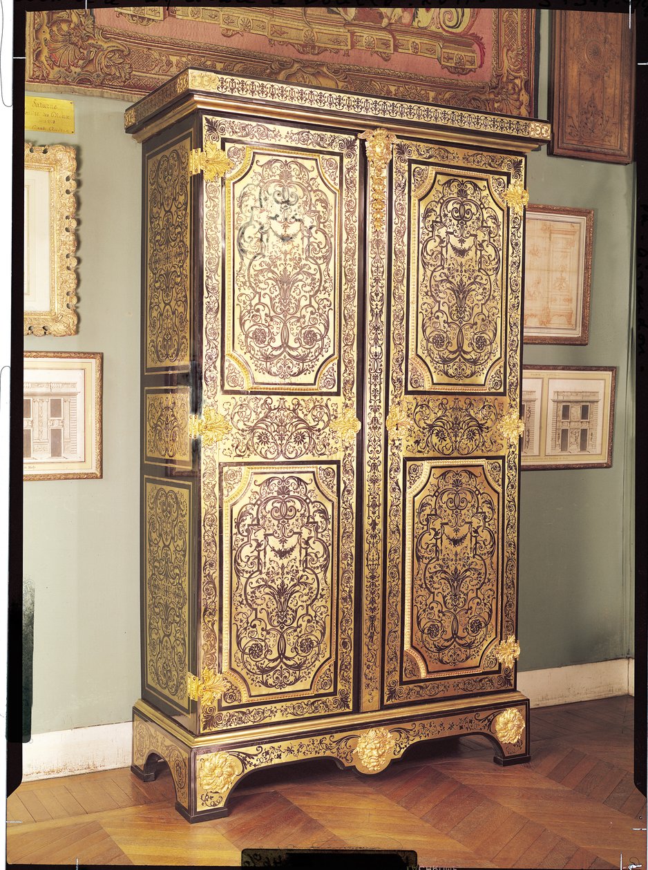 Guardaroba di Luigi XIV, c.1680-90 da Andre Charles Boulle
