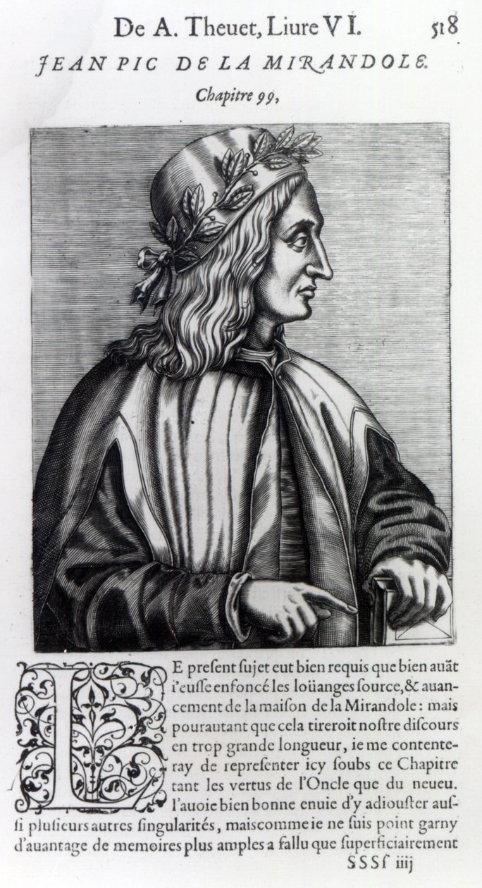 Giovanni Pico della Mirandola, da 
