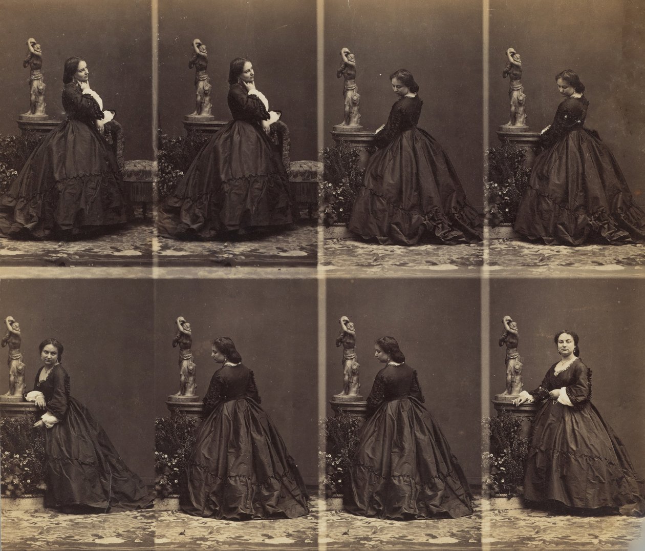Berthe, 22 gennaio 1862 - aprile 1862 da Andre Adolphe Eugene Disderi