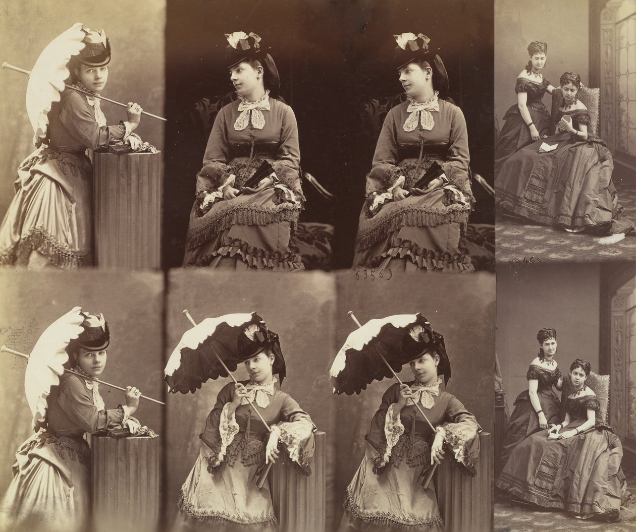 Gabrielle, M. Gutierrez de Estrada, 1867 da Andre Adolphe Eugene Disderi