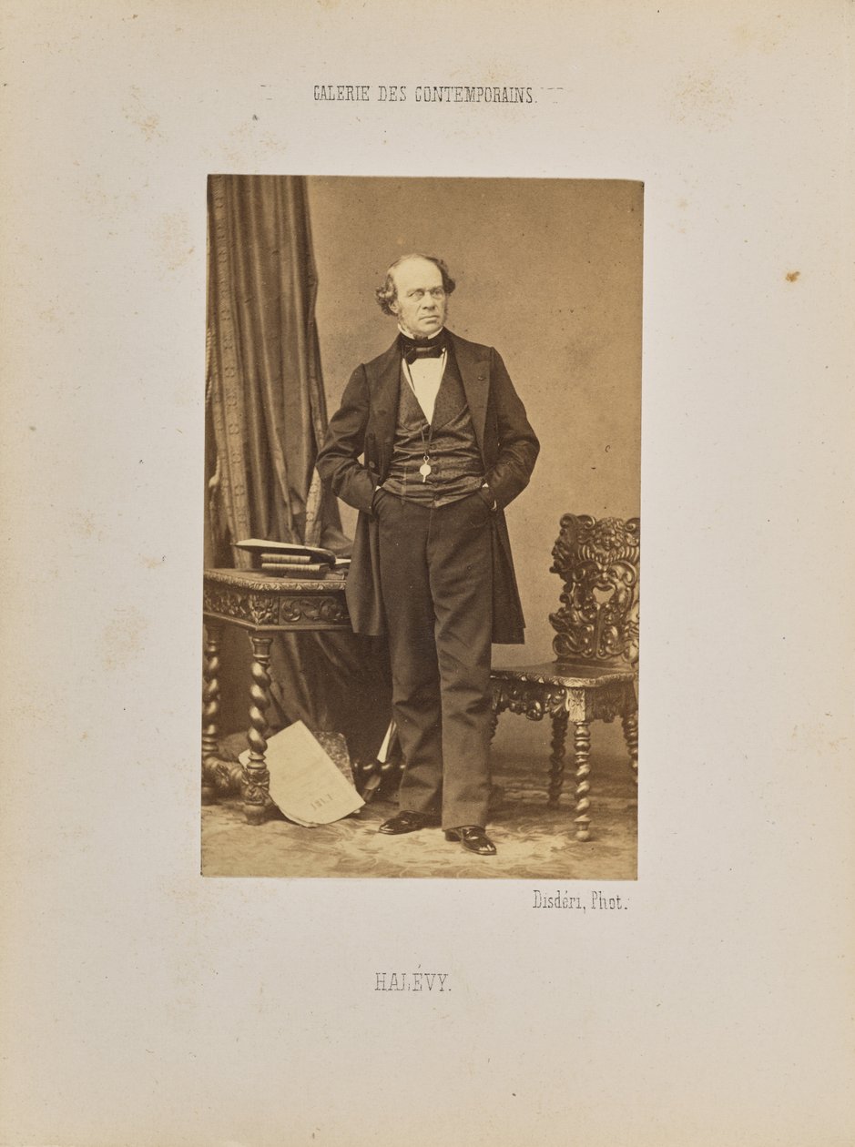 Halévy da Andre Adolphe Eugene Disderi