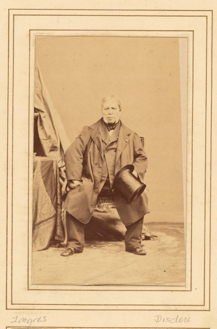 [Ingres (1780 - 1867) da Andre Adolphe Eugene Disderi