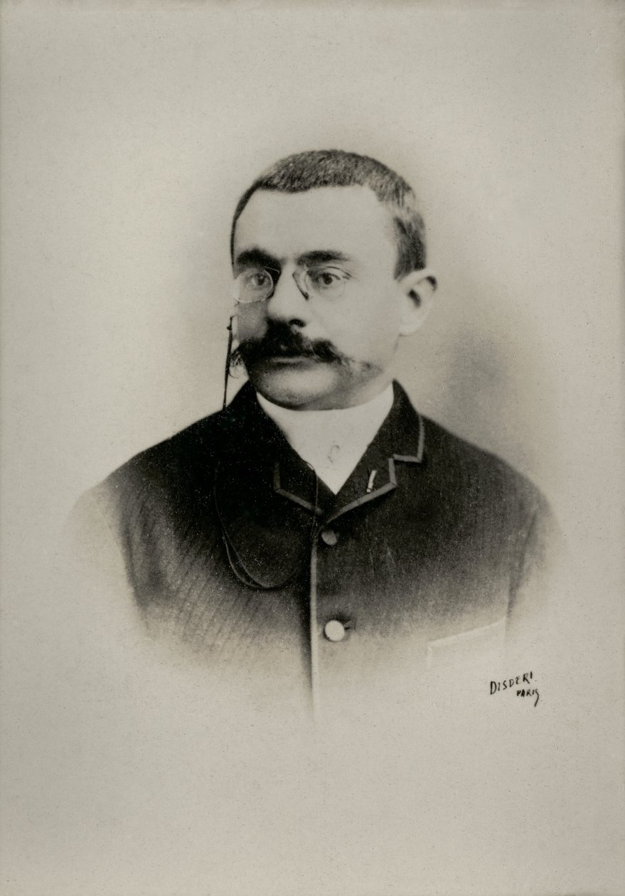 Ritratto di Theophile Delcasse (foto) da Andre Adolphe Eugene Disderi