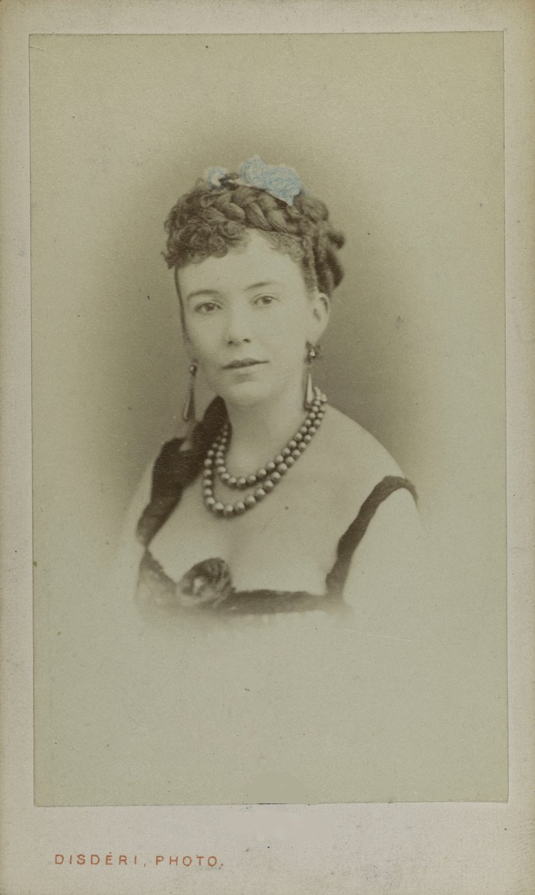 Ritratto di Cora Pearl 1836-1886, ca 1865 da Andre Adolphe Eugene Disderi