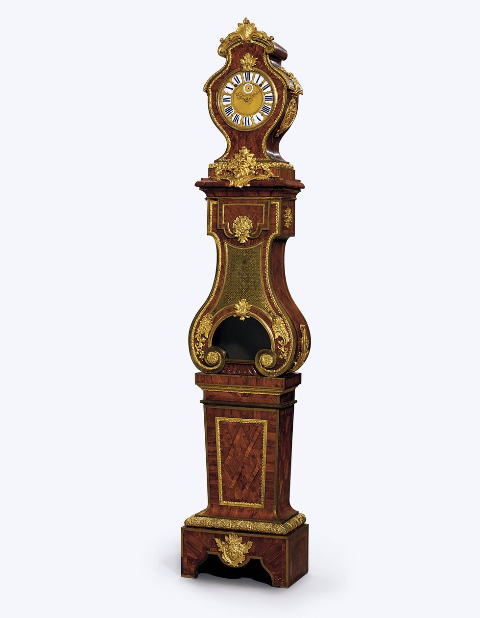Orologio a quarti di reggenza con montatura in ormolu, c.1720 da Andre Charles (attr. to) Boulle