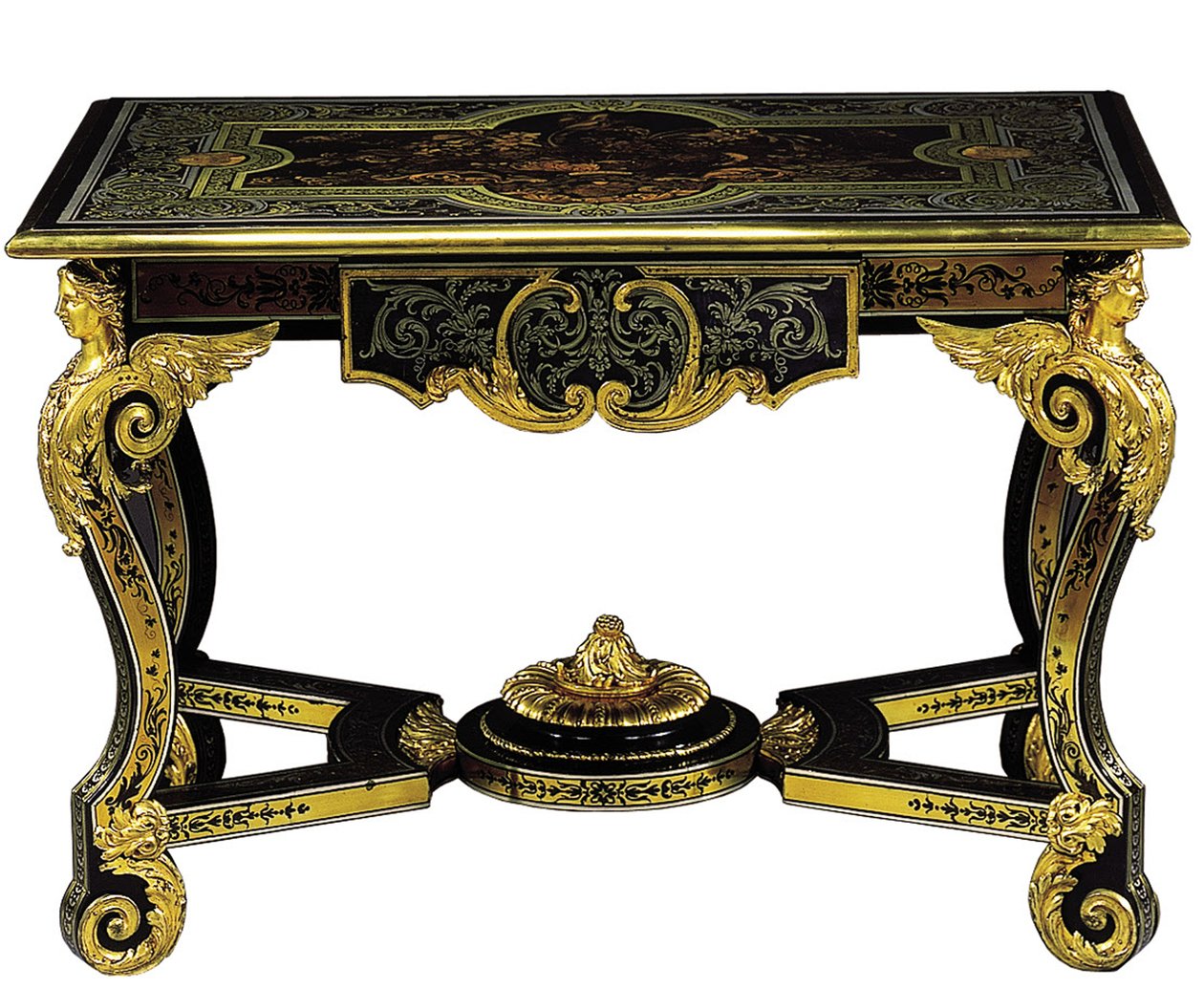 Tavolo centrale di Luigi XIV, c.1685 da Andre Charles Boulle