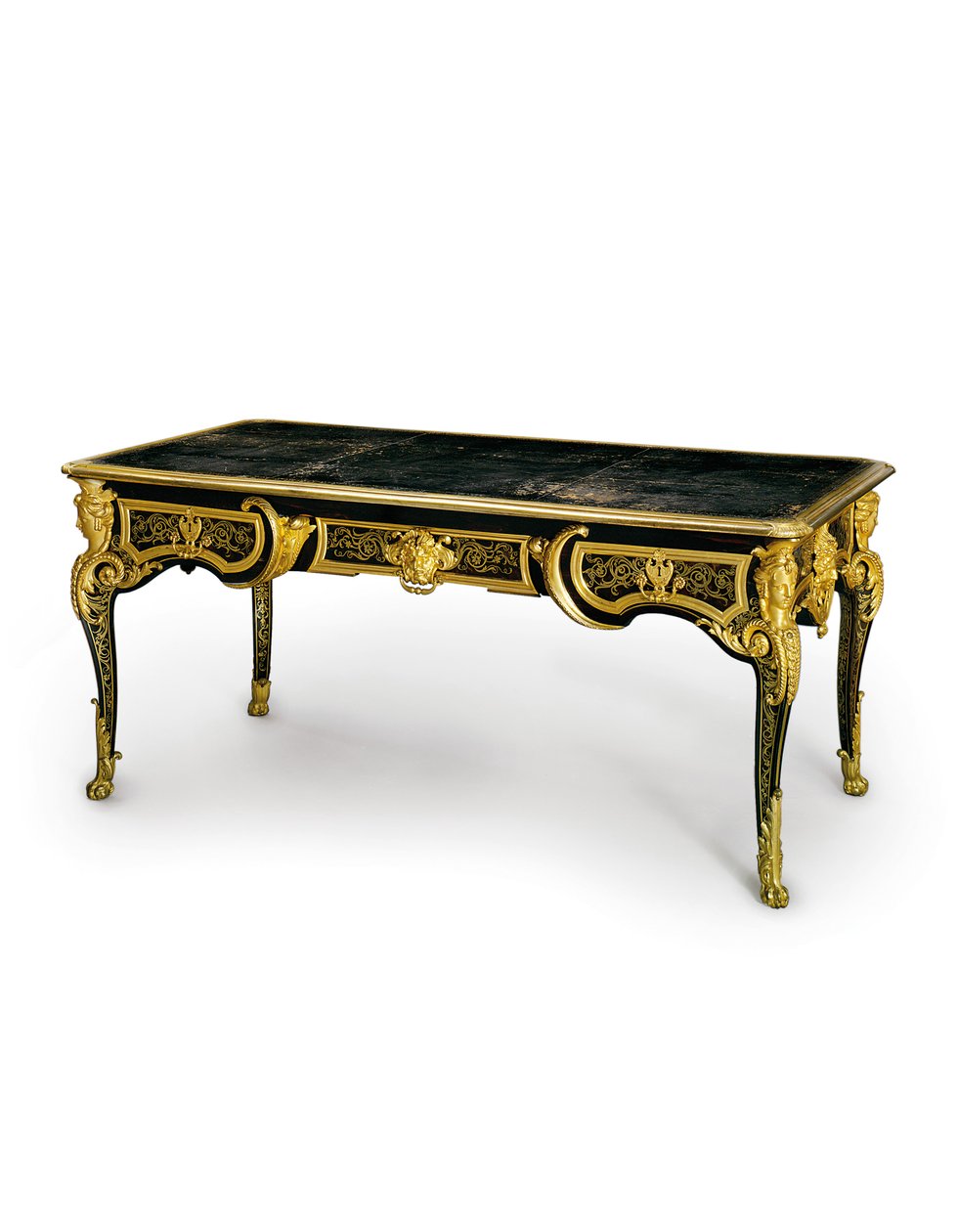 Bureau plat Luigi XV, 1725-50 da Andre Charles Boulle