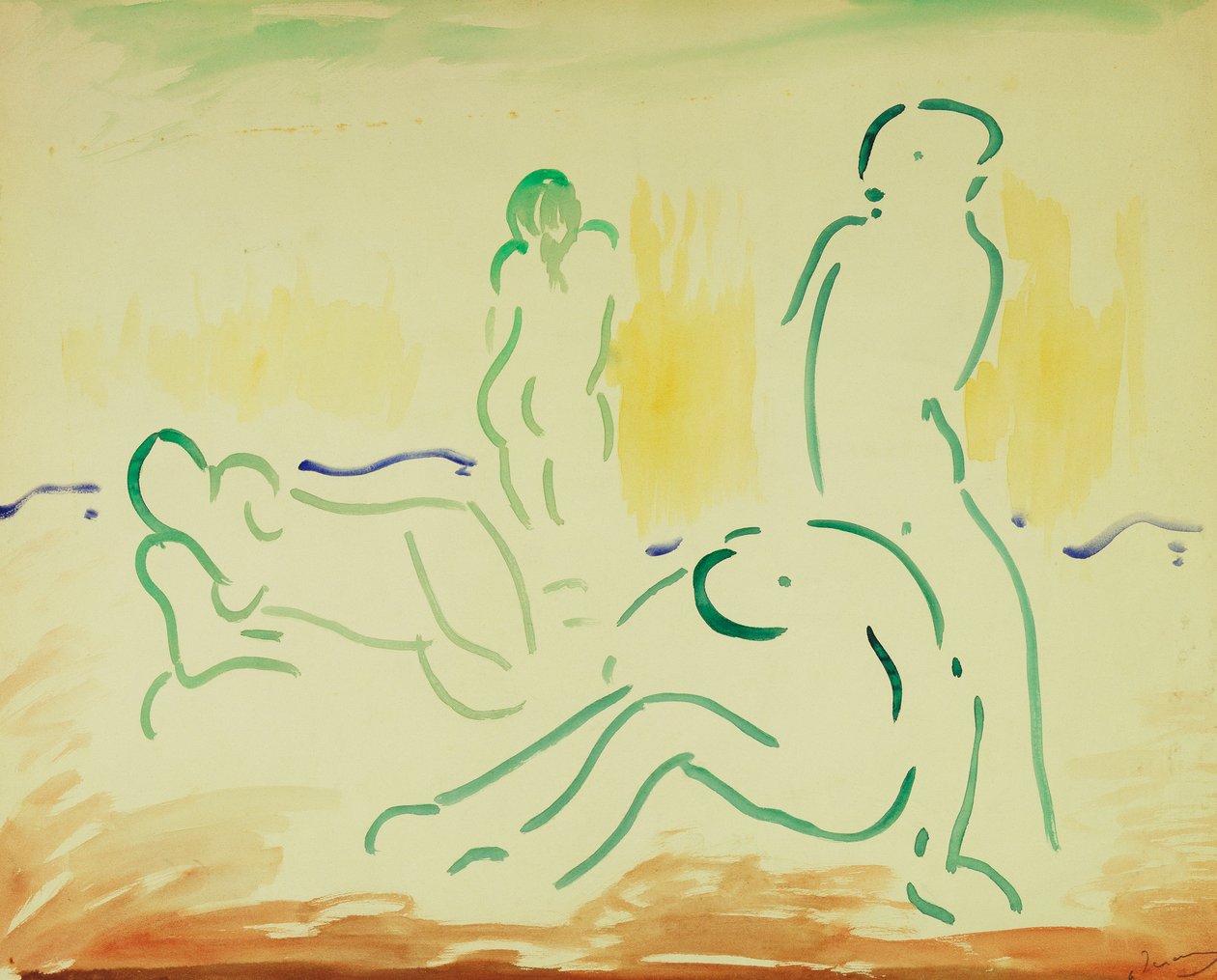 Bagnanti; Baigneuses da Andre Derain