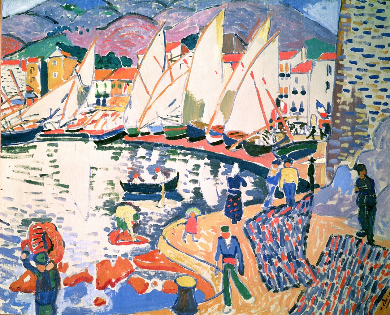Asciugatura delle vele da Andre Derain
