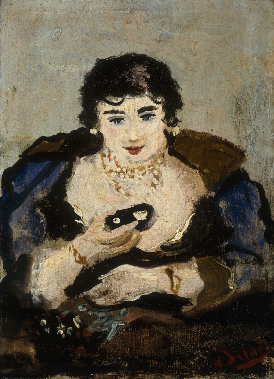 Donna a teatro da Andre Derain