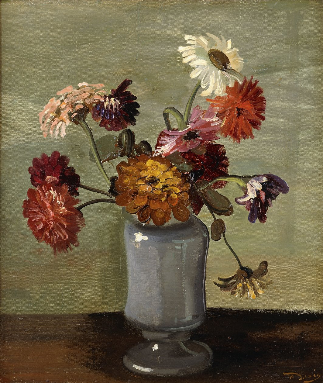 Fiori in vaso (olio su tela) da Andre Derain