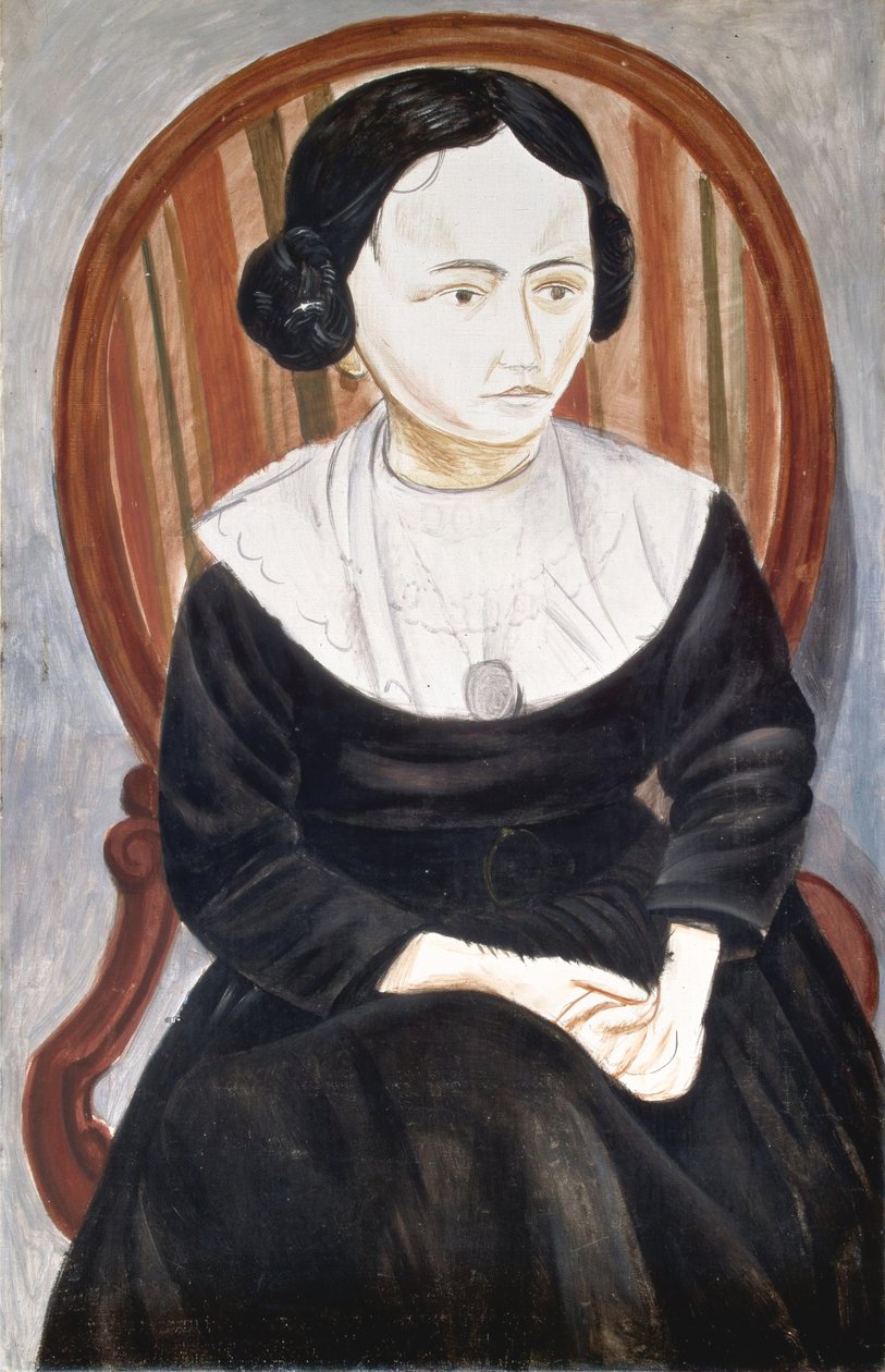 Ragazza in nero, 1913 circa (olio su tela) da Andre Derain