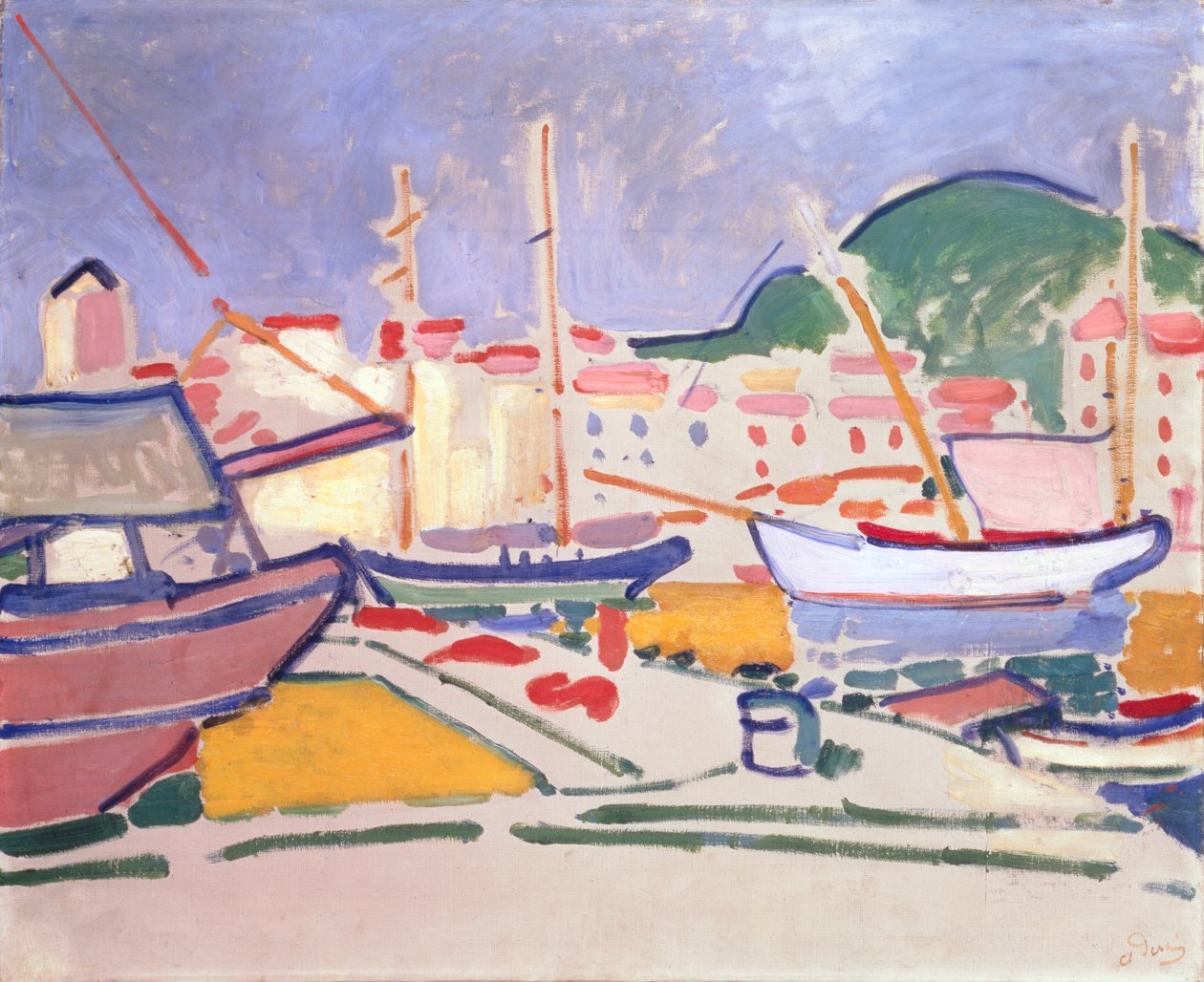 Porto, 1905 circa (olio su tela) da Andre Derain