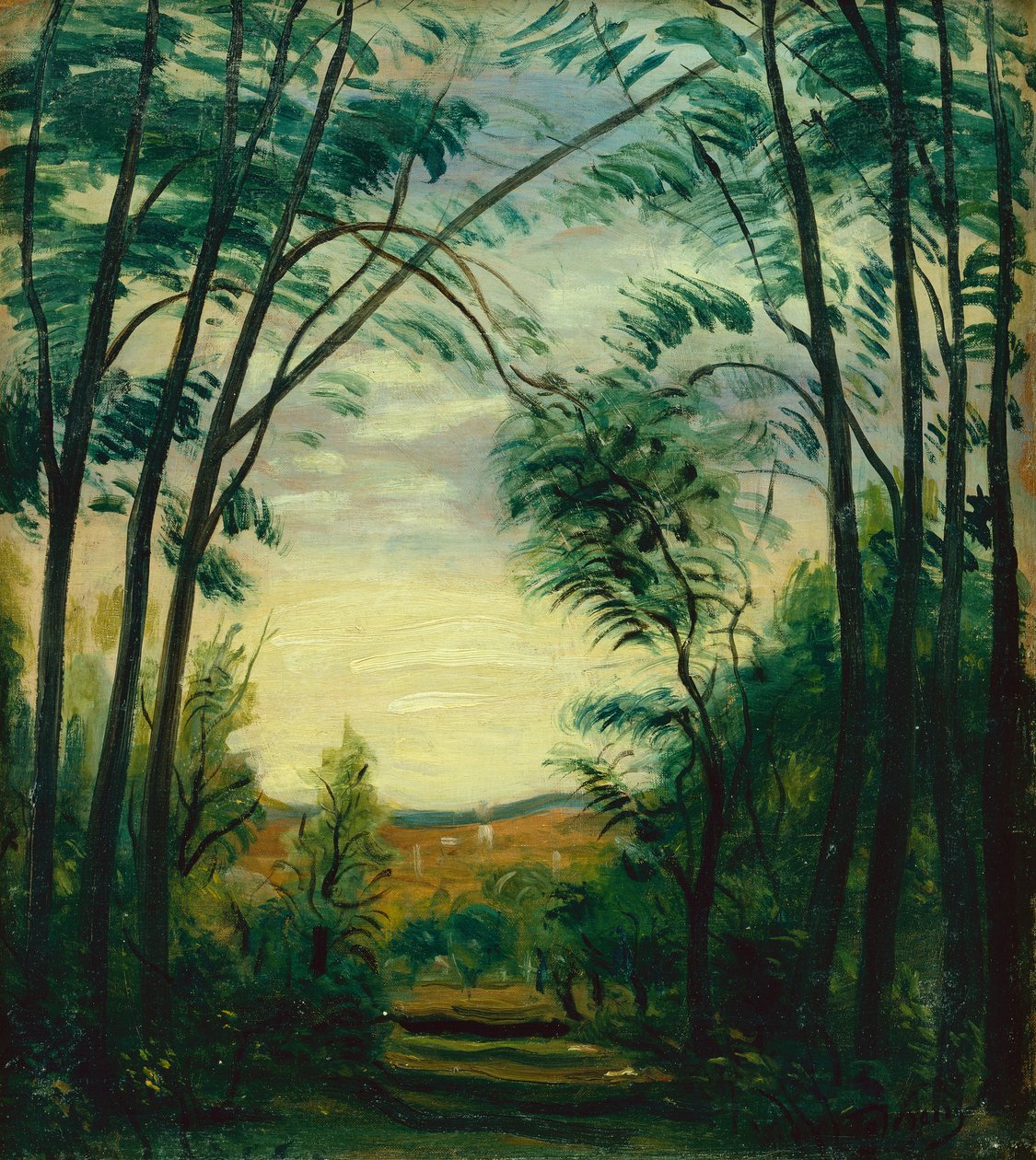 Paesaggio (olio su tela) da Andre Derain