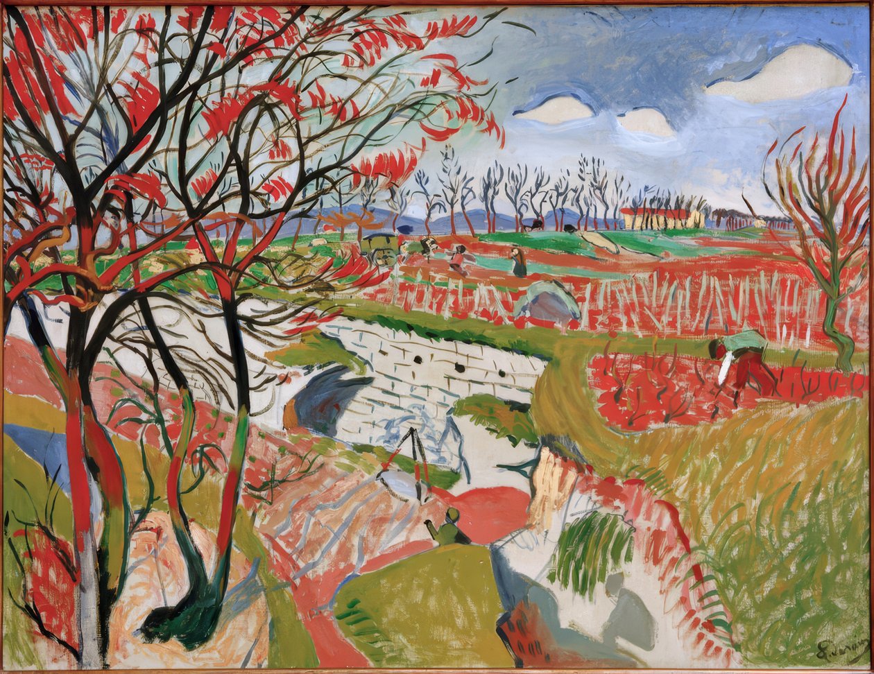 Viti in primavera da Andre Derain