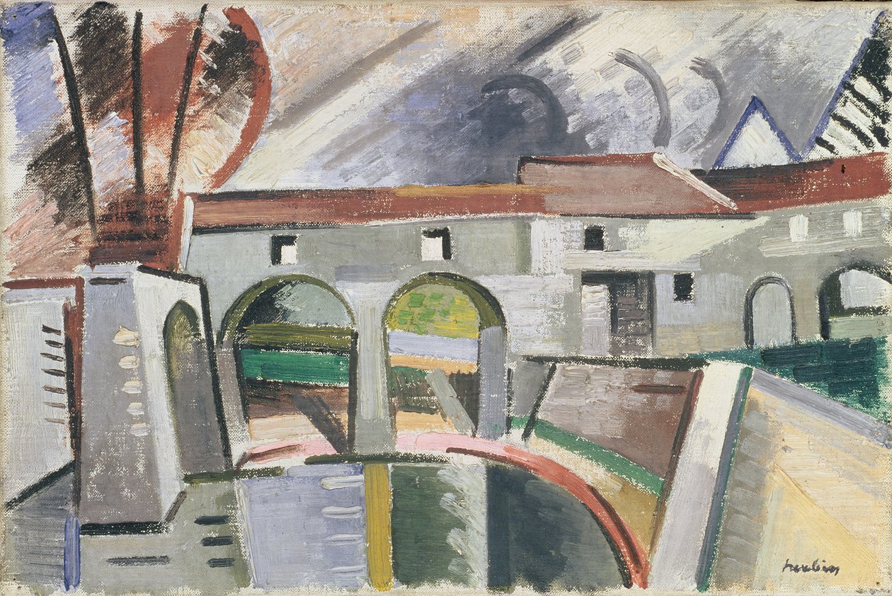 Mulino sulla Marna da Andre Derain