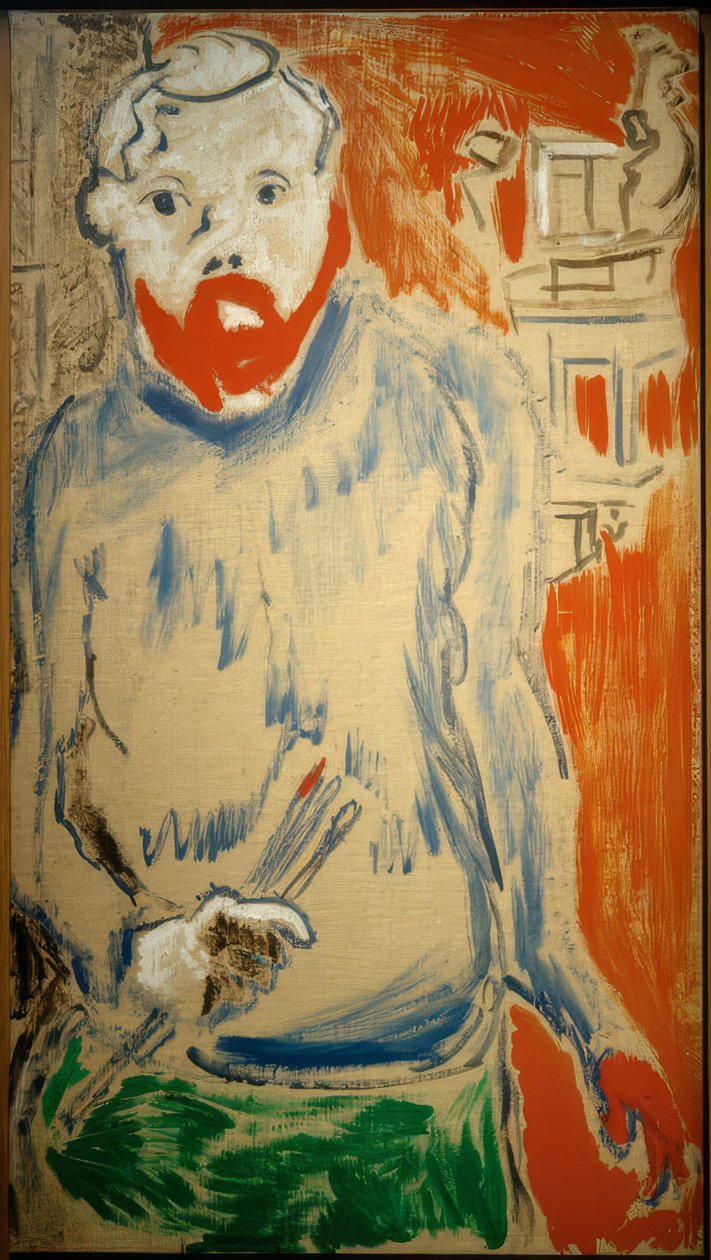 Ritratto di Henri Matisse (Matisse nello studio) da Andre Derain