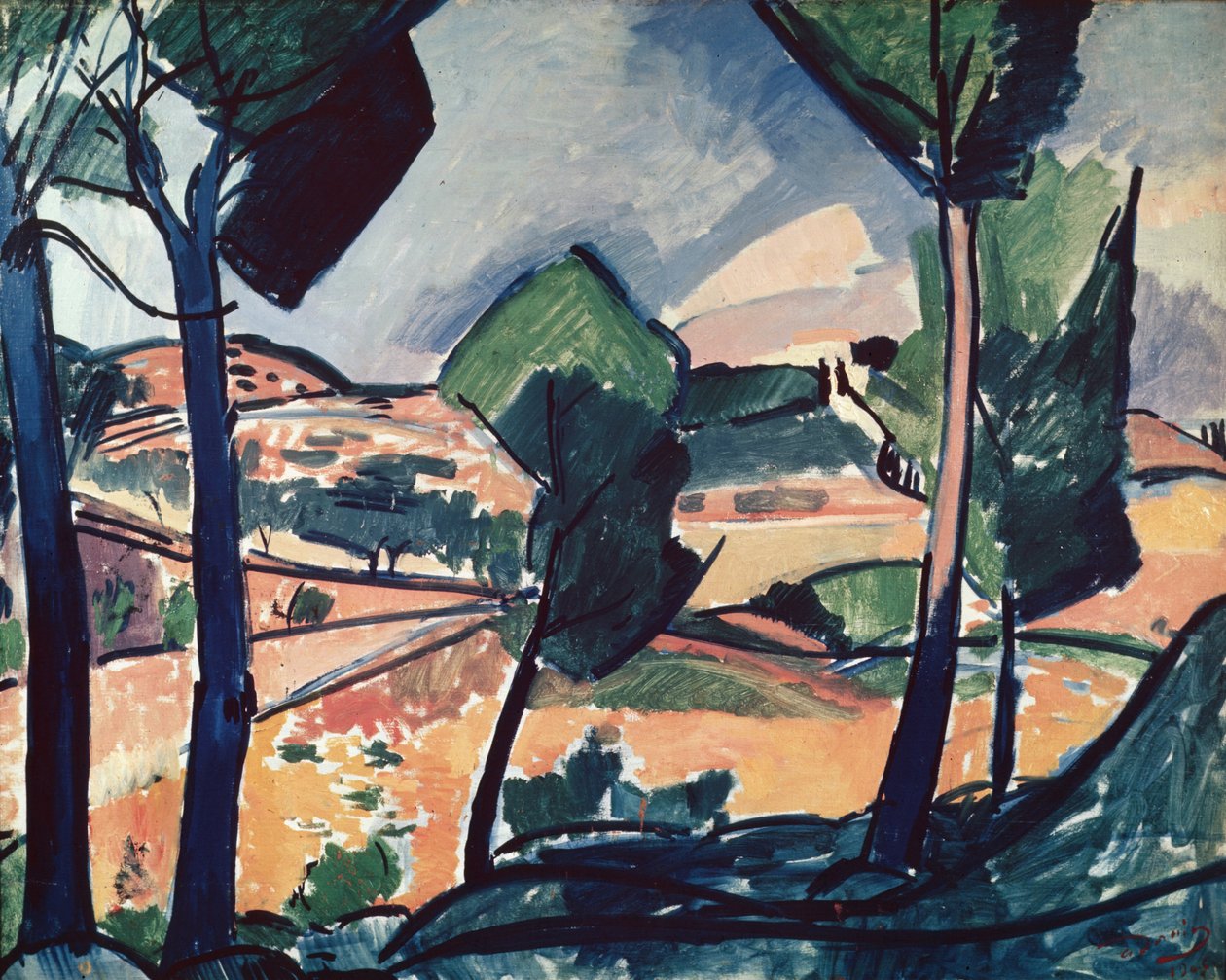 Paesaggio provenzale da Andre Derain