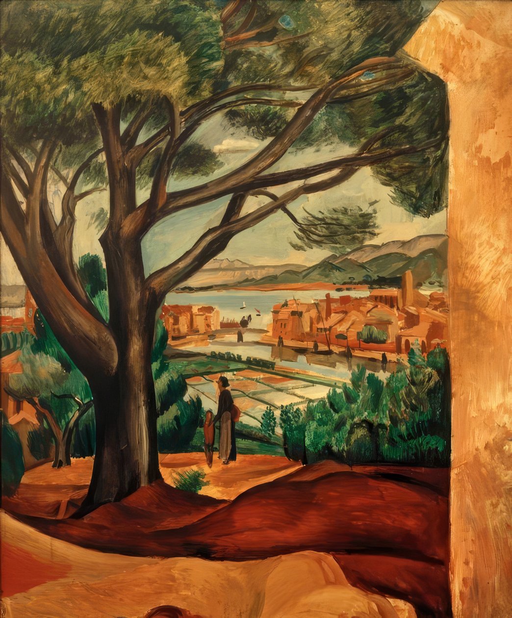 Stagni di sale marino di Martigues da Andre Derain