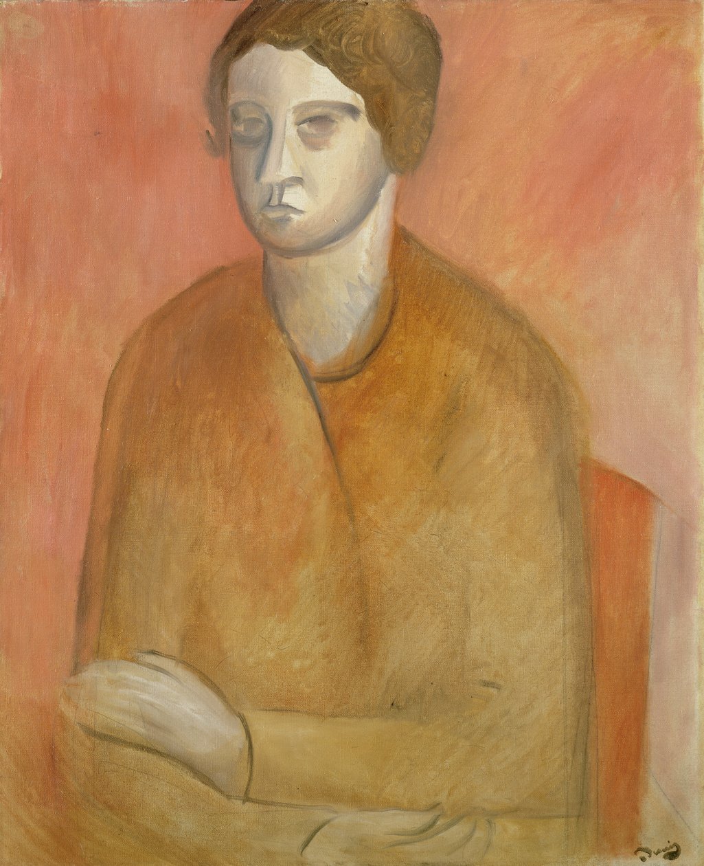 Donna seduta, 1912 circa (olio su tela) da Andre Derain