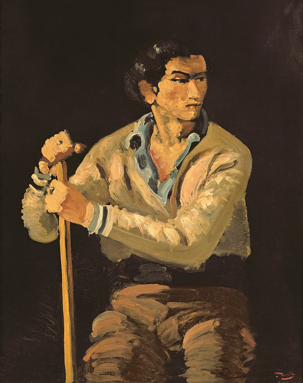 La zingara (olio su tela) da Andre Derain