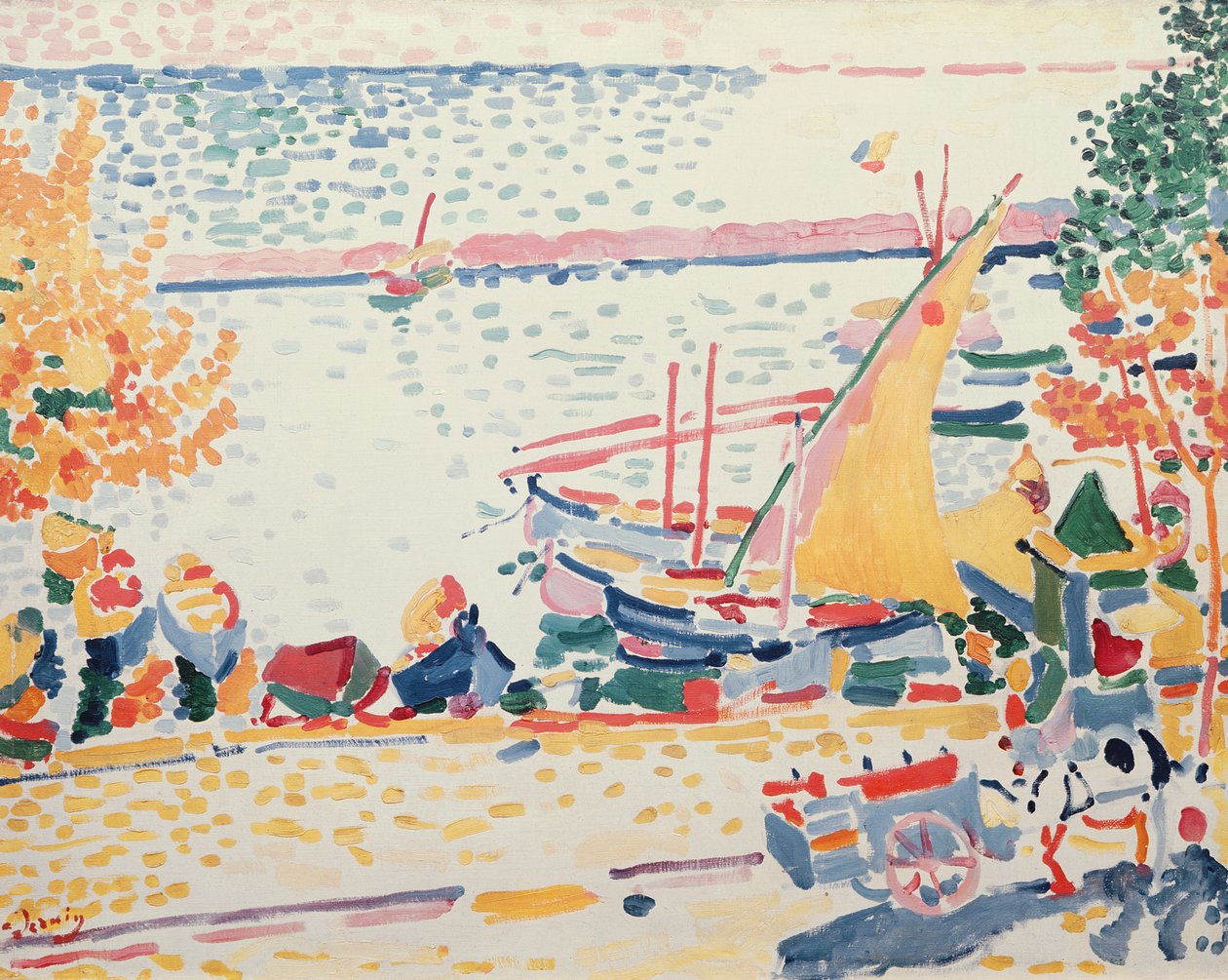 Il porto di Collioure da Andre Derain