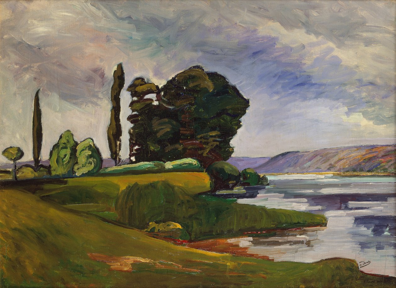 La Senna, vicino a Chatou, 1899-1900 circa (olio su tela) da Andre Derain