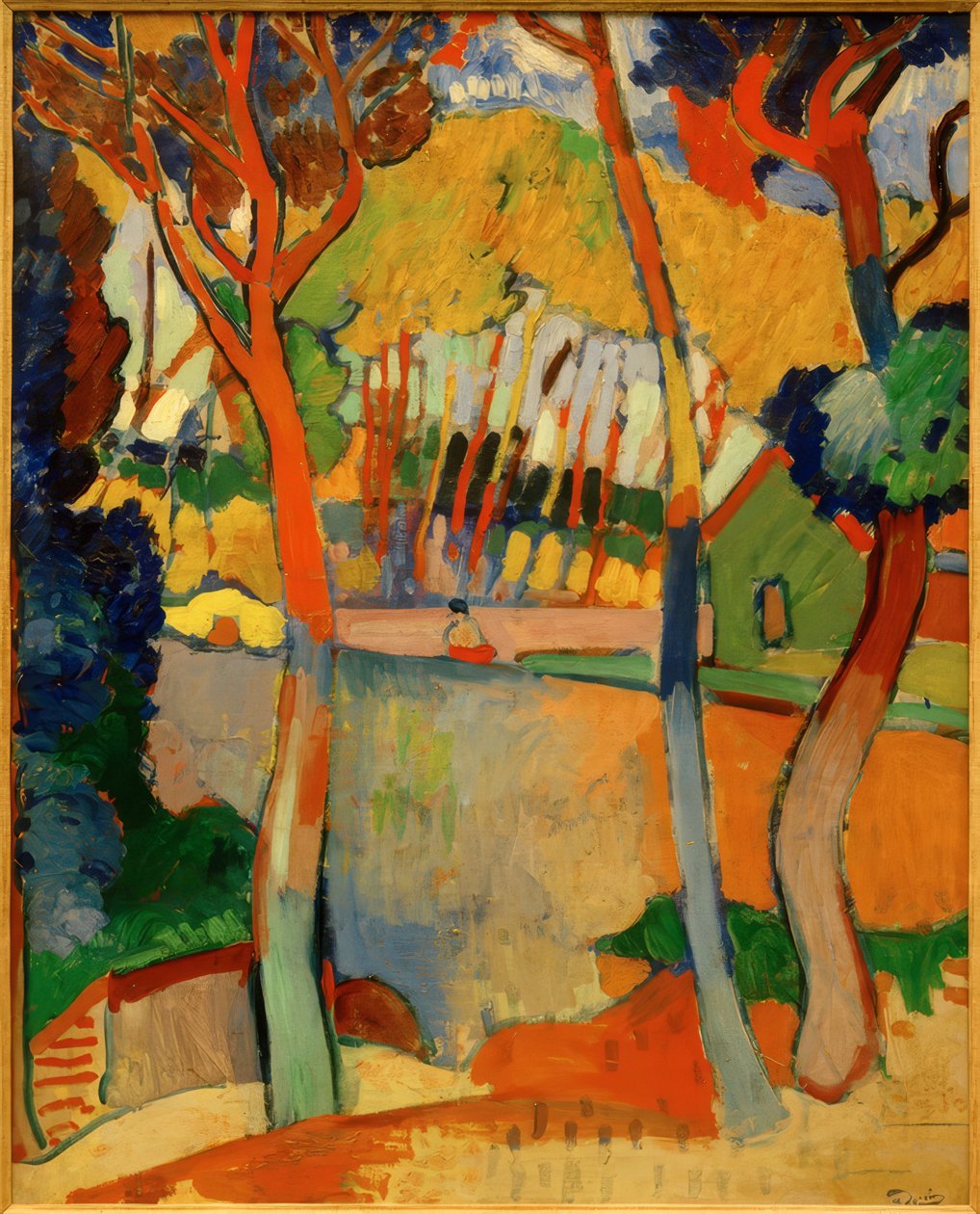 Tre alberi, L