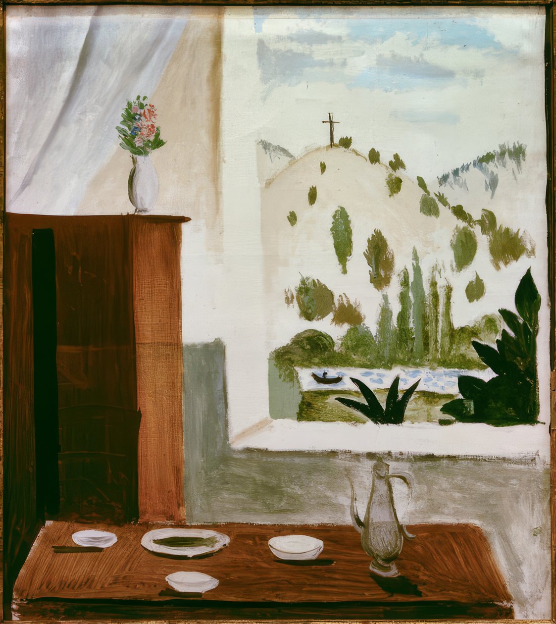 Vista dalla finestra da Andre Derain