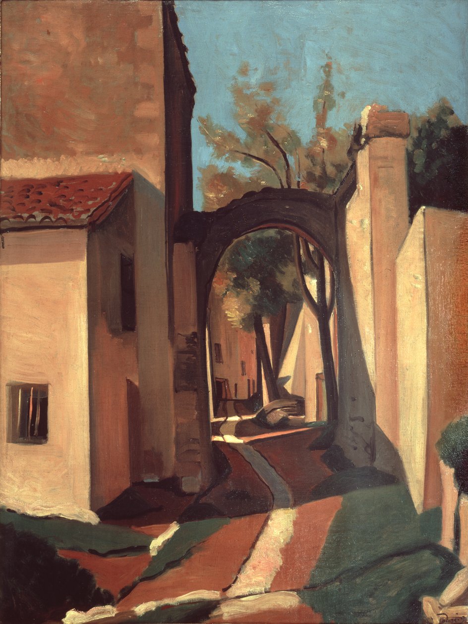 Villaggio in Provenza (olio su tela) da Andre Derain