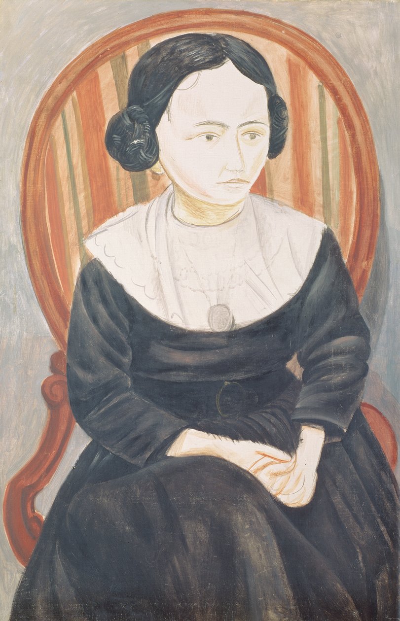 Giovane ragazza in nero da Andre Derain