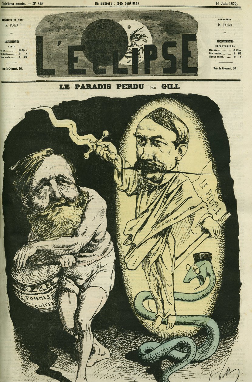 Le Paradis Perdu, Clement Duvernois/Adam (1836-1879) caccia al paradiso di Vitu/L