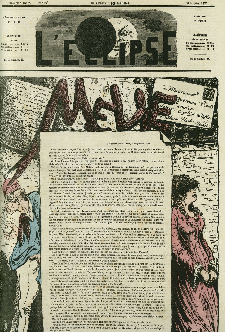 Melie, la lettera d