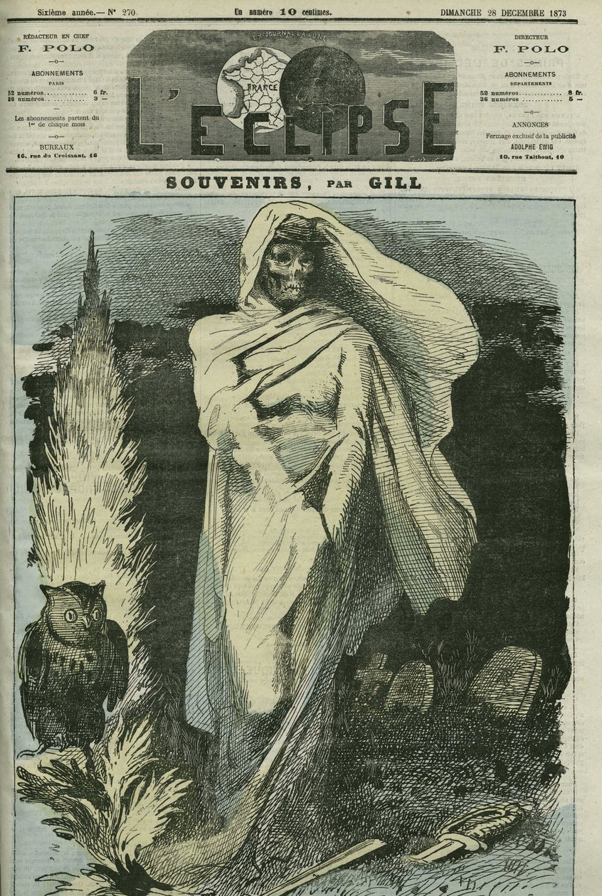 Memorie della guerra franco-prussiana del 1870. Copertina di "L