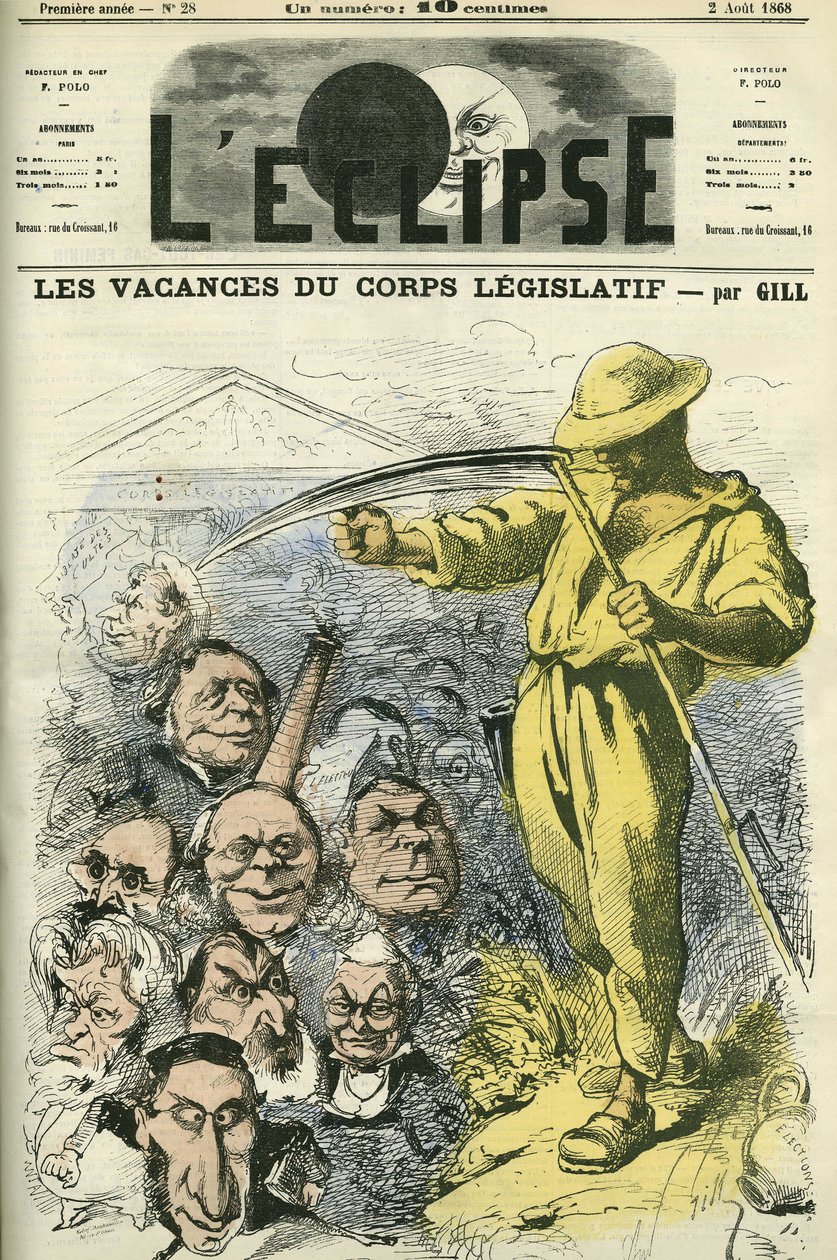 Durante le vacanze del Corpo Legislativo, i deputati dell