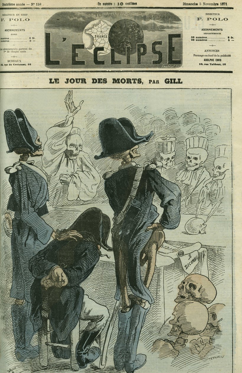 Il giorno dei morti, Napoleone III (1808-1873) giudicato davanti a un