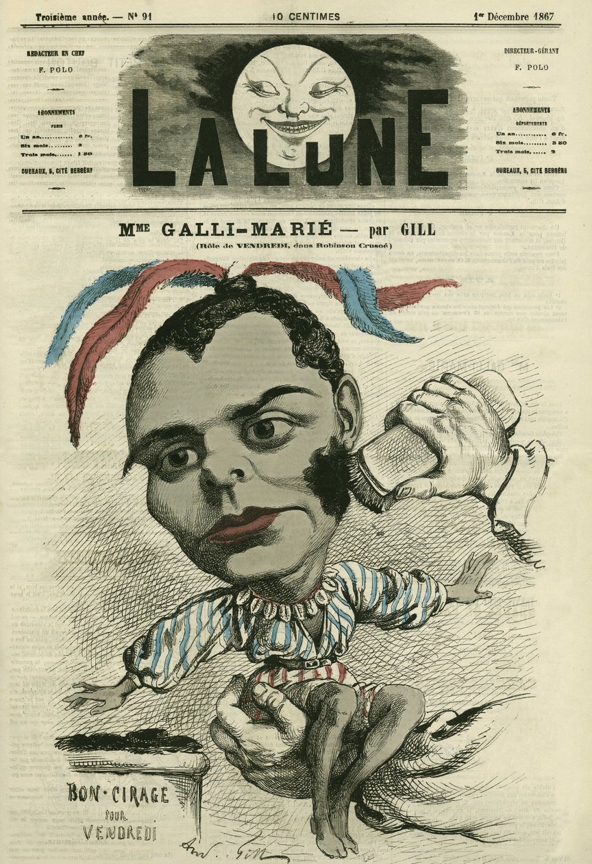 Ritratto di Celestine Galli-Marie (Galli Marie) (1840-1905), cantante francese per l