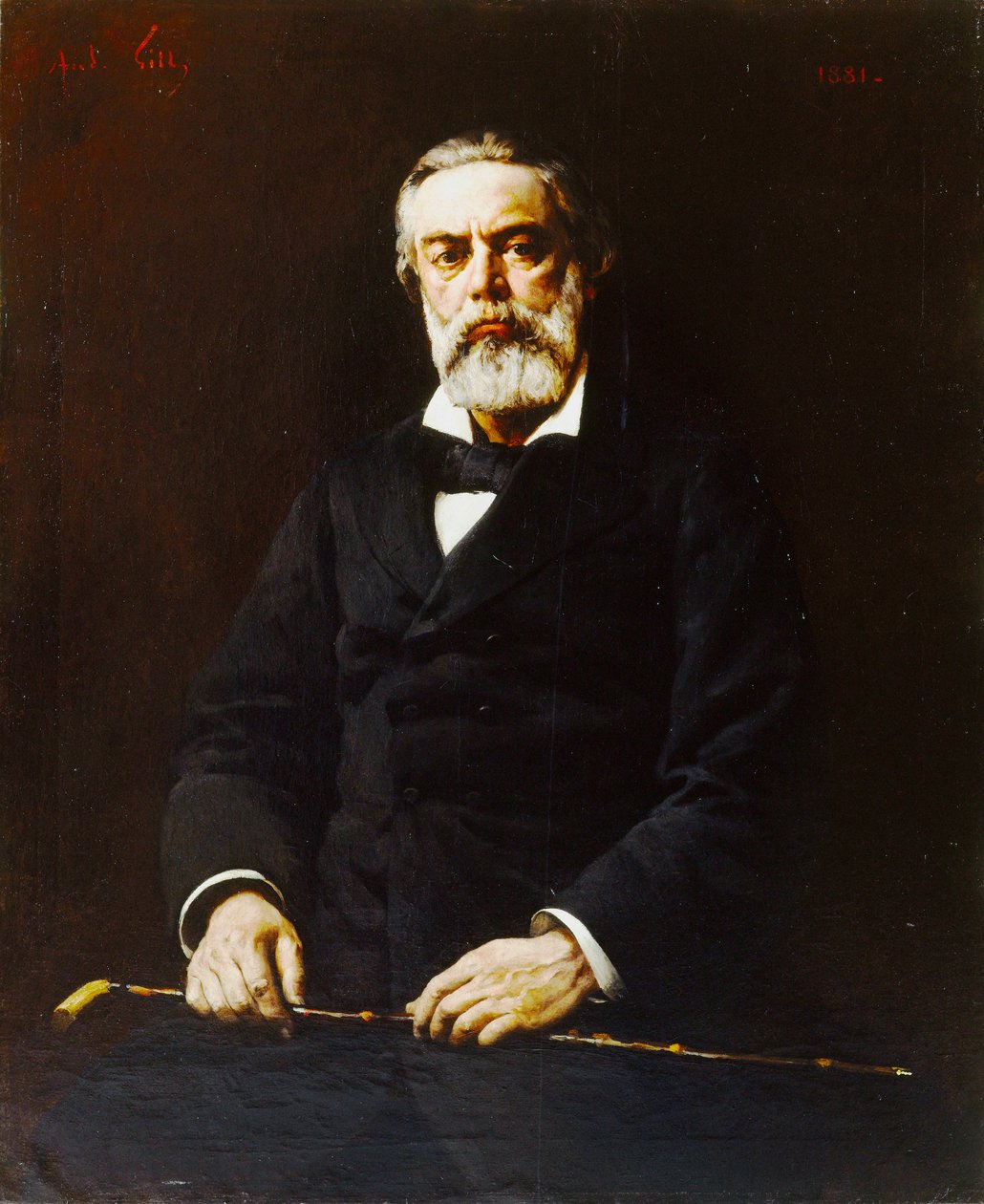 Ritratto di Jules Vallès 1832-1885, 1881 da Andre Gill