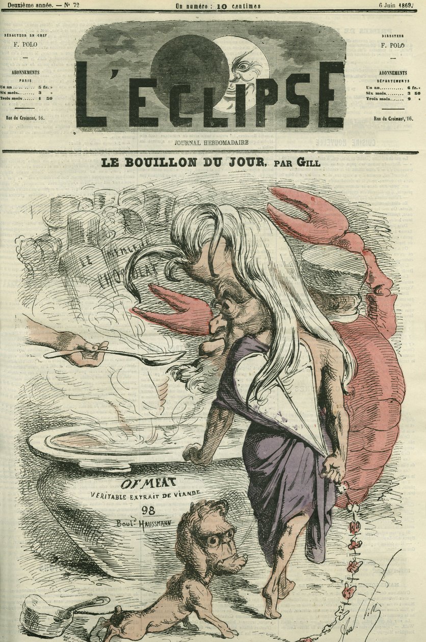 Il brodo del giorno, illustrazione per 
