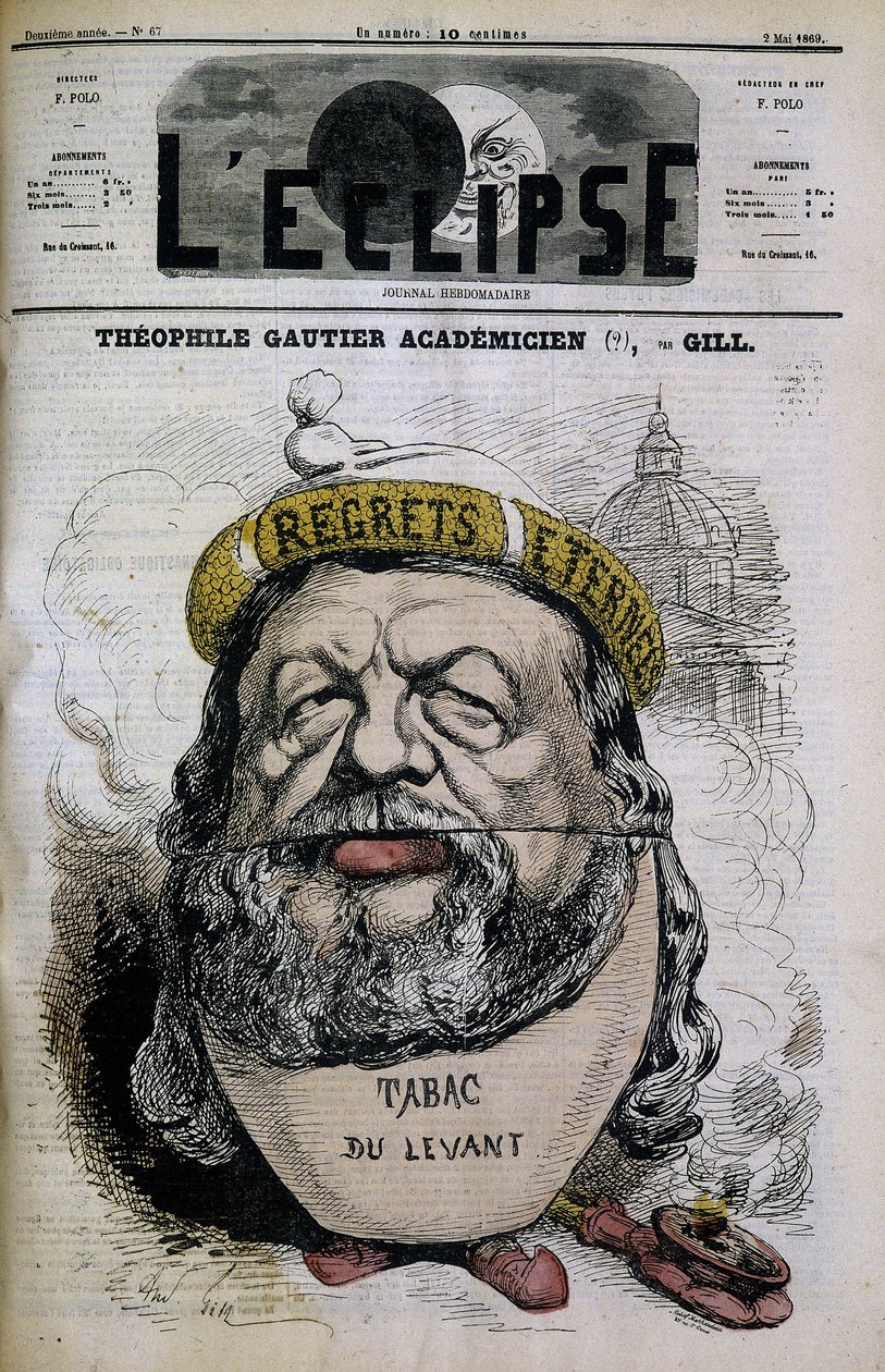 Théophile Gautier da Andre Gill