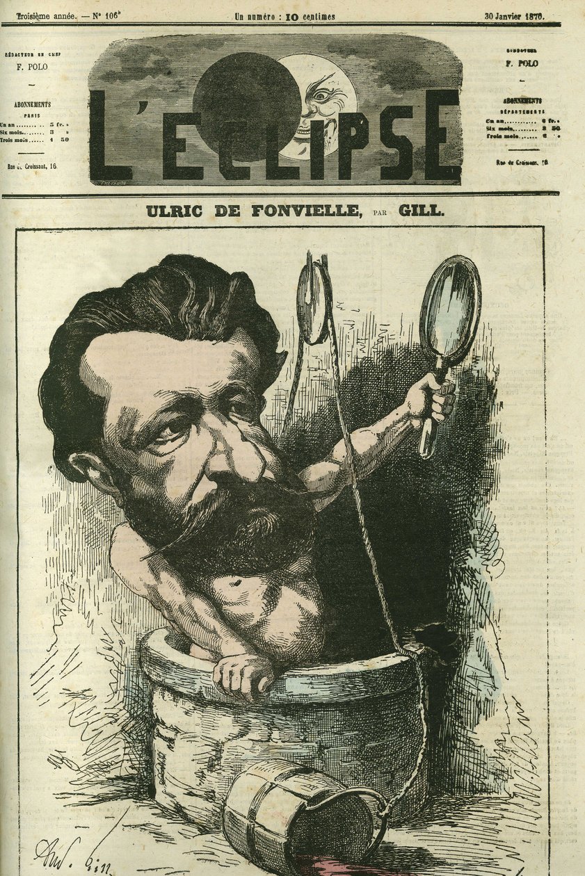 Ulric de Fontvielle. Copertina in "L